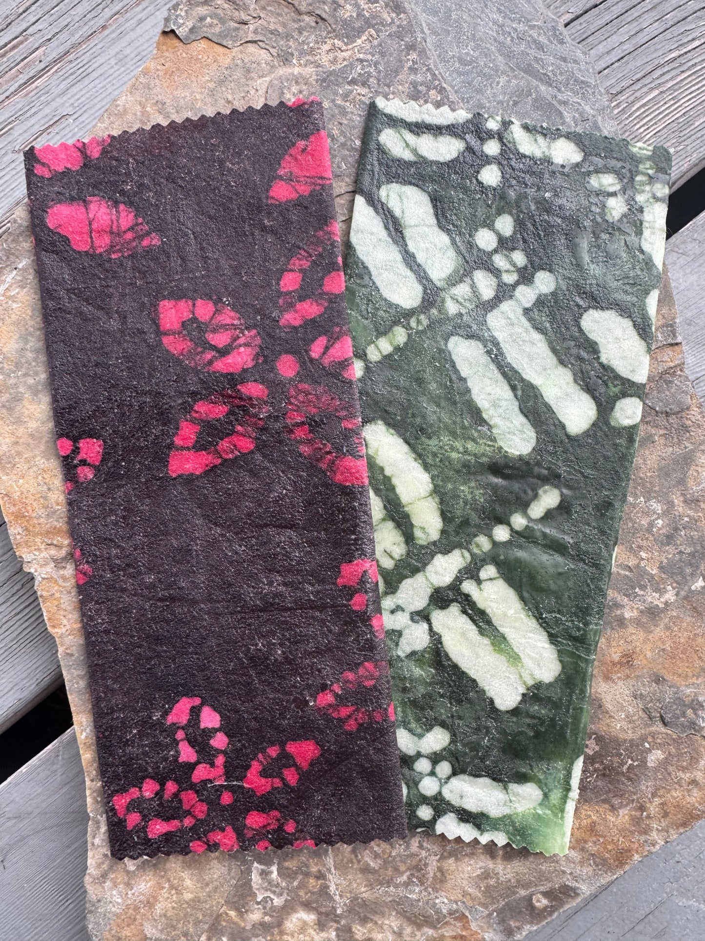 Organic Beeswax Fabric Food Wraps