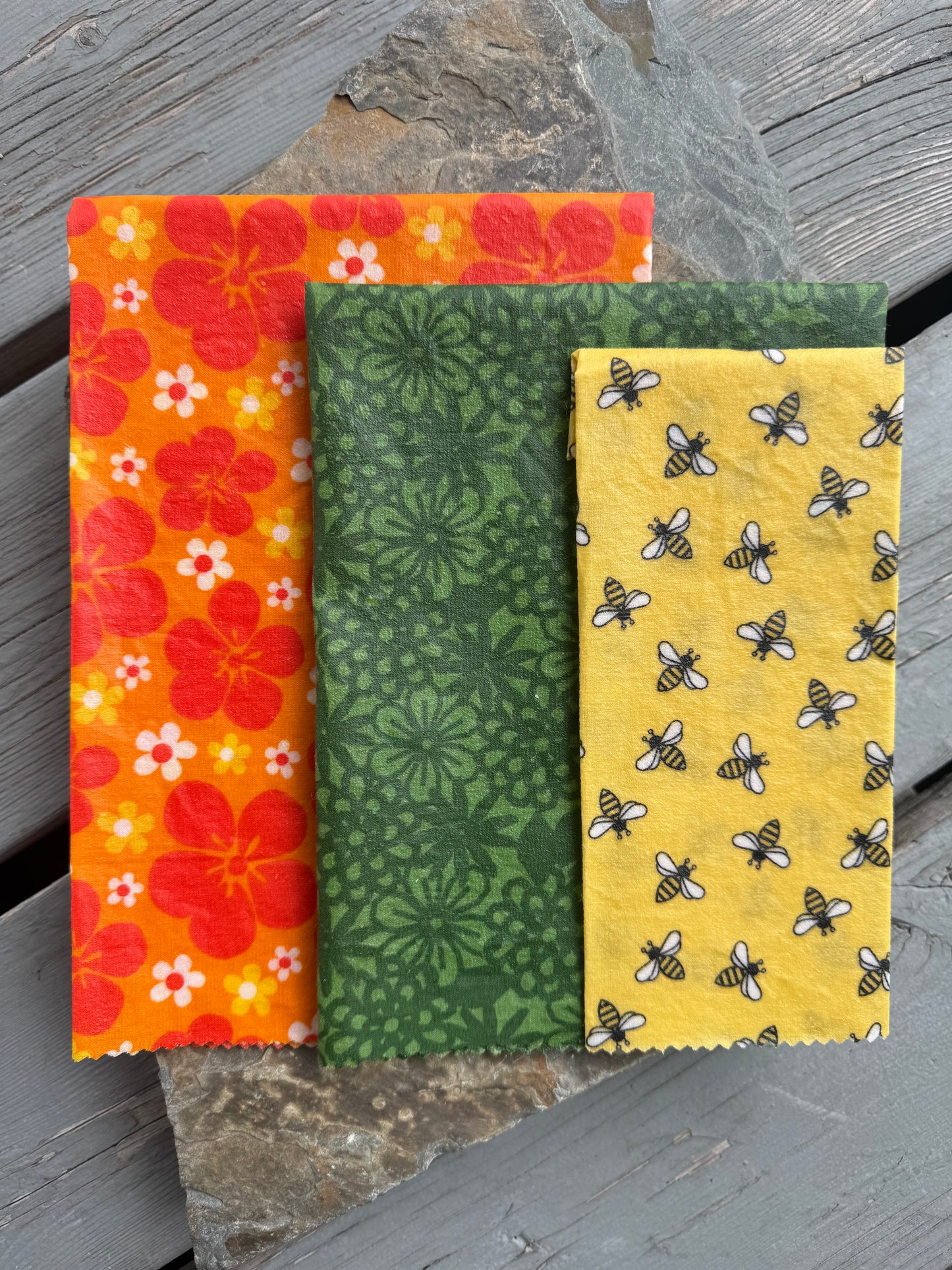 Organic Beeswax Fabric Food Wrap