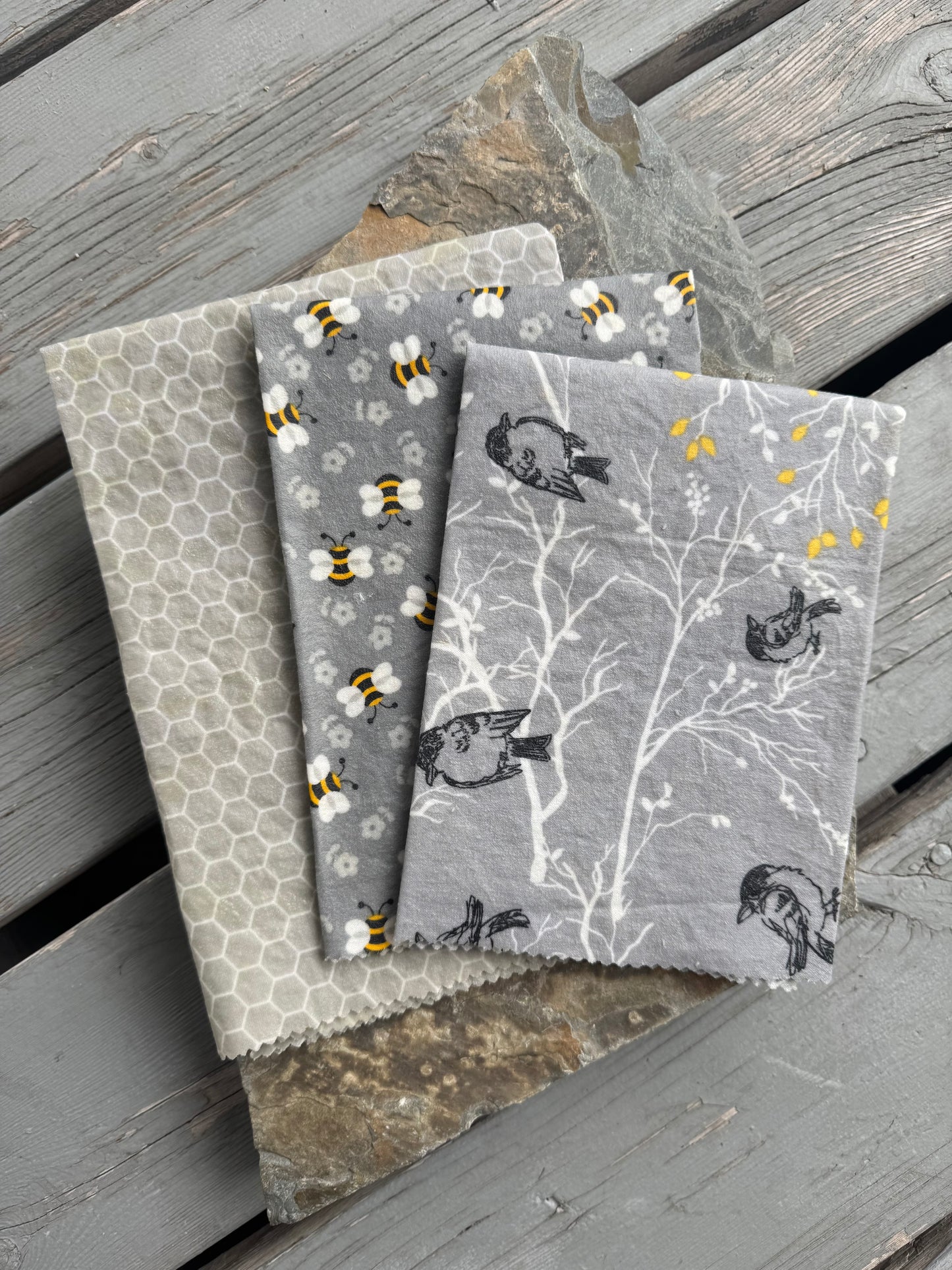 Organic Beeswax Fabric Food wraps