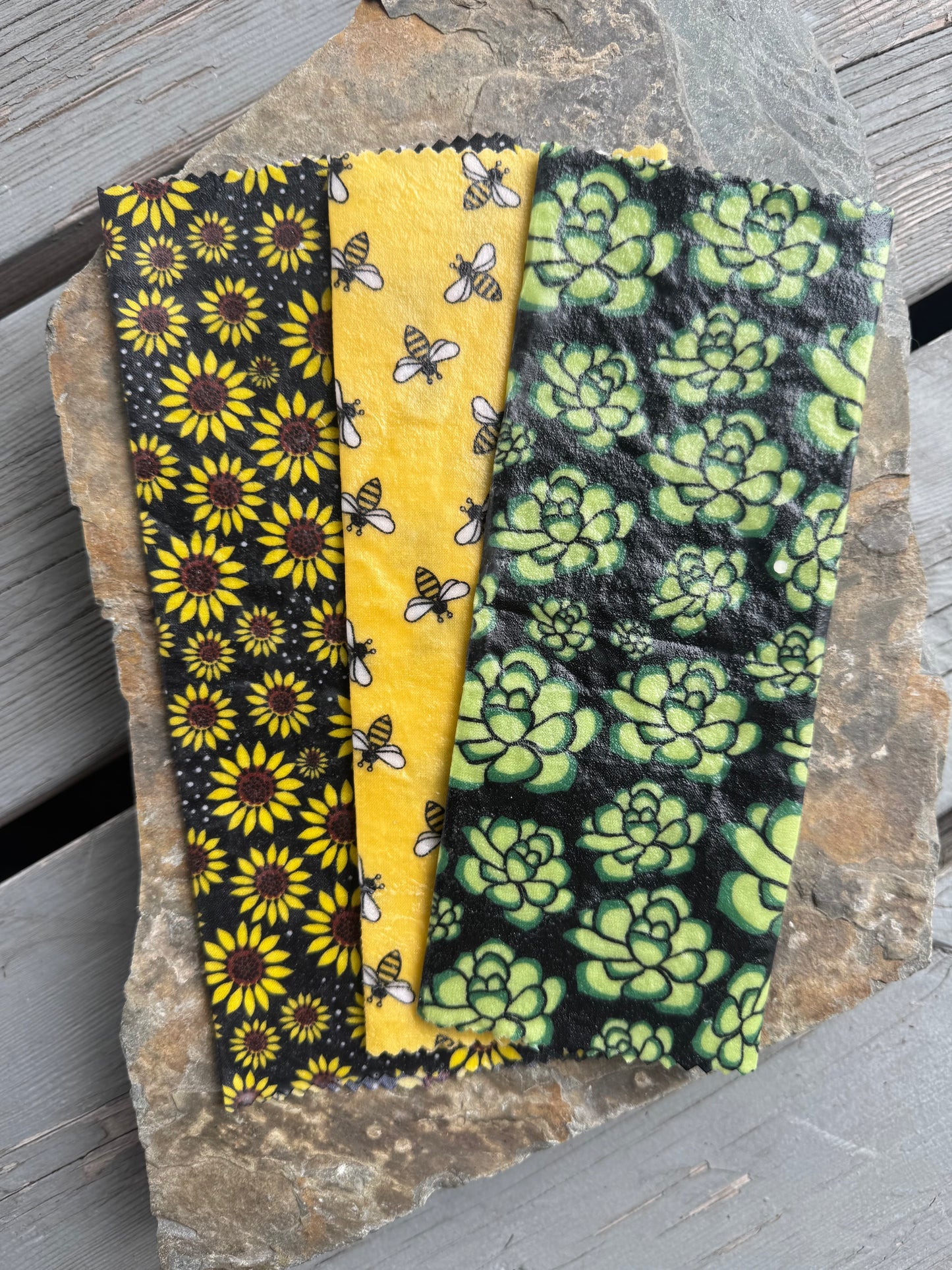 Organic Beeswax Fabric Food Wraps