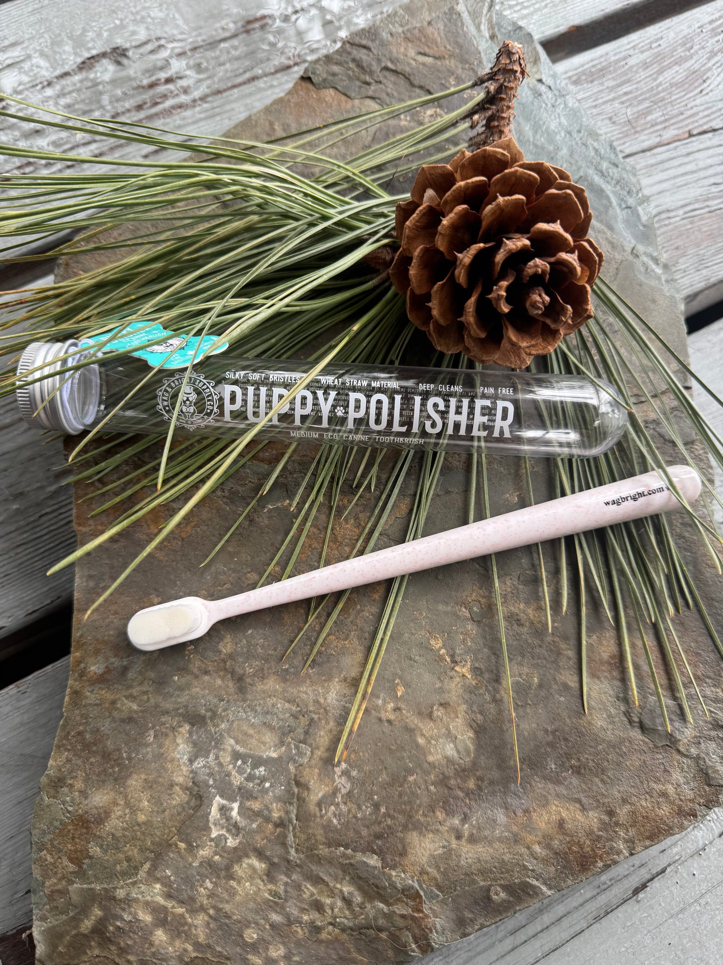 Puppy Polisher Eco Toothbrush (Medium)