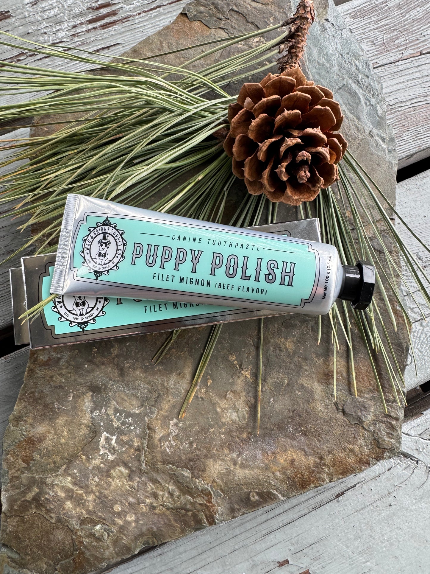 Puppy Polish Toothpaste-Filet Mignon (Beef)