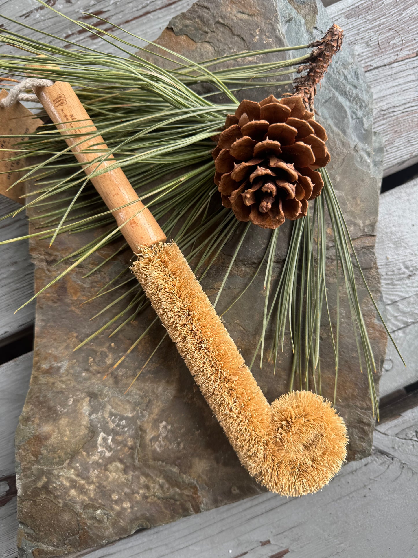 Bamboo + Coconut Bottle Brush | Eco Friendly