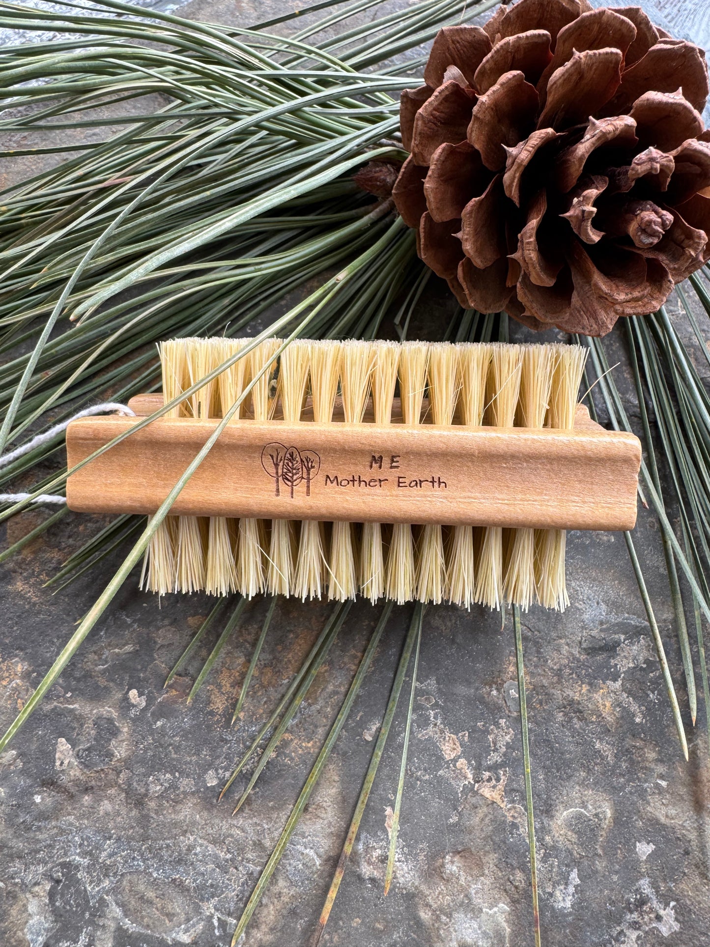 Eco-Friendly Vegan Wood Nail Brush