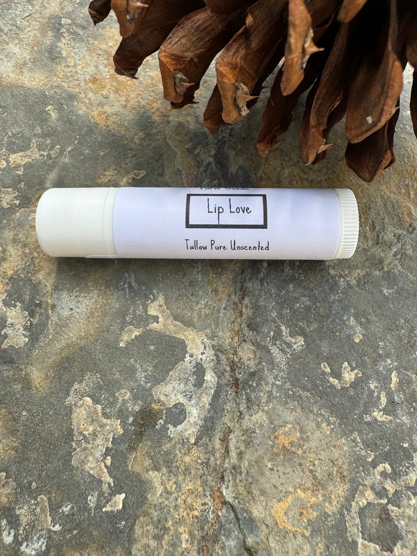 Tallow Pure Unscented Lip Love