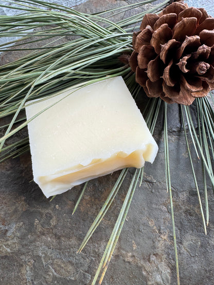 100% Pure Grass-Fed and Finished Beef Tallow Soap (Unscented)