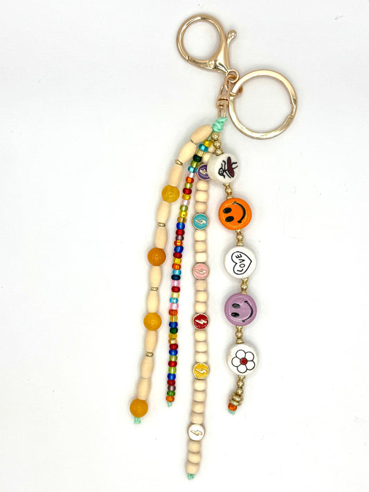 Fun Funky Farm Whimsy Keychain